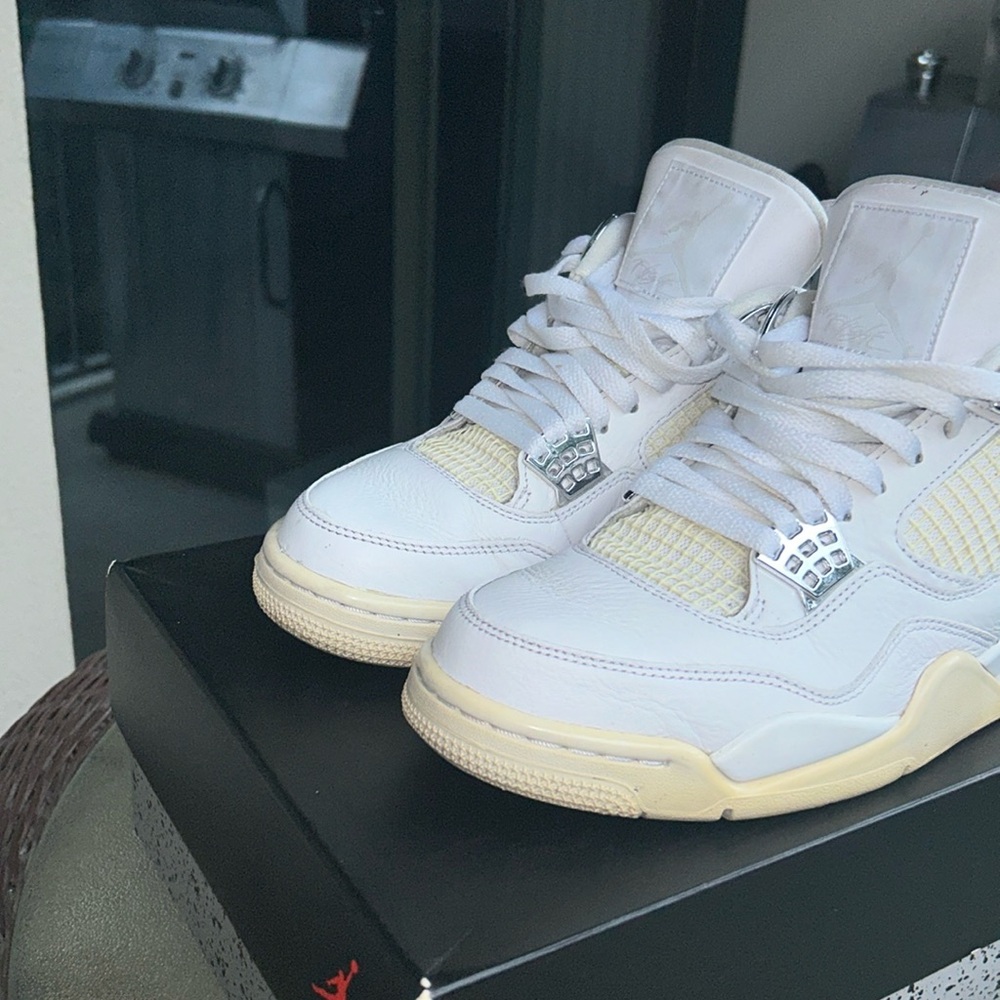 Classic Air Jordan’s, white, and off white